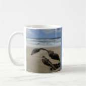 Mug Plage de la côte Pacifique de l'océan de sable de  (Gauche)