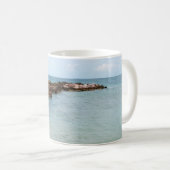 Mug Plage de l'Océan Caraïbe Bliss #4 #tropical #wall (Devant droit)