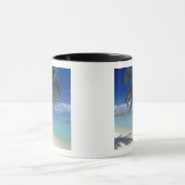 Mug Plage de Matira sur l'île de Bora Bora, Société (Centre)