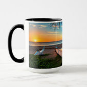 Mug Plage de Maui Sud au coucher du soleil | Maui, Haw (Gauche)