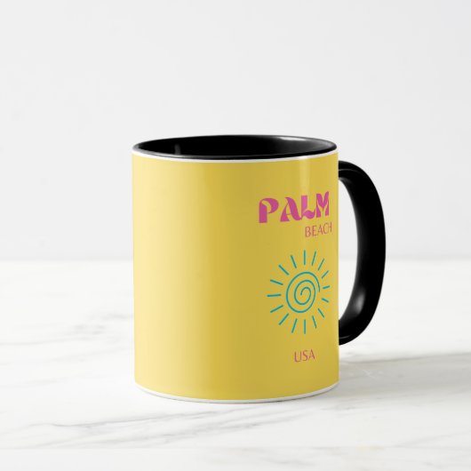 MUG PLAGE DE PALM (Devant droit)
