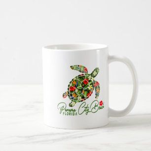 Mug Plage de Panama City Floride Tortue de mer Tropica