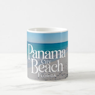 Mug Plage de Panama City Floride, vintage