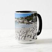 Mug Plage de Penguins Boulders | Afrique du Sud (Devant droit)