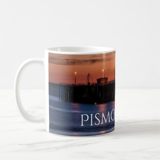 Mug Plage de Pismo pittoresque (Gauche)