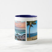 Mug Plage de Po'ipu, Kaua'i Hawaii, Keepsaké (Centre)