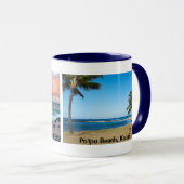 Mug Plage de Po'ipu, Kaua'i Hawaii, Keepsaké (Devant droit)