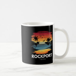 Mug Plage de Rockport Texas Planche de surf Surf vinta