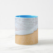 Mug Plage de sable avec Surf en mousse (Centre)