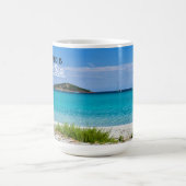 Mug Plage de sable blanc avec eau turquoise vitamine m (Centre)