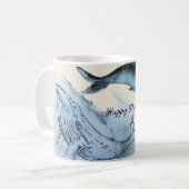Mug Plage de sable tropical café océanique (Devant gauche)