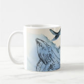Mug Plage de sable tropical café océanique (Gauche)