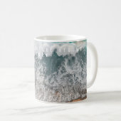 Mug Plage de sable tropical océan aventure personnalis (Devant droit)