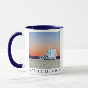 Mug Plage de Santa Monica Los Angeles, Californie