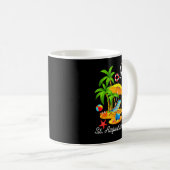 Mug Plage de St Augustine Floride Conception d'été (Devant droit)