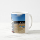 Mug Plage de St Brelade en crème glacée (Devant droit)