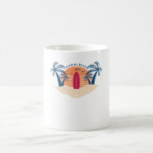 Mug Plage de surf (Centre)