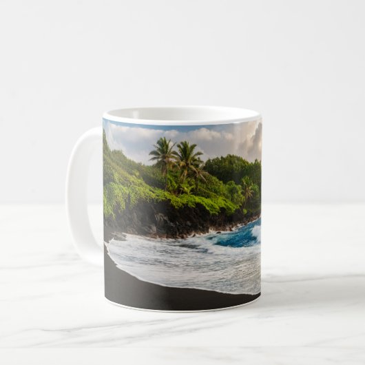 Mug Plage de Waianapanapa (Devant gauche)