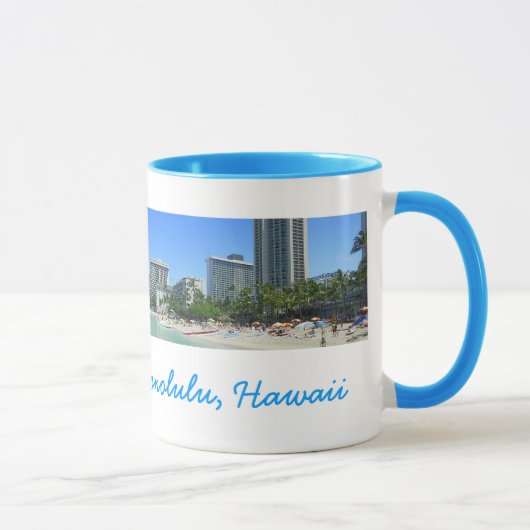 Mug Plage de Waikiki (Droite)