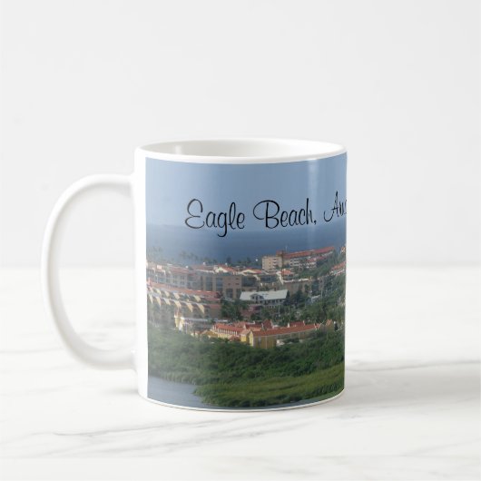 Mug Plage d'Eagle, Aruba (Gauche)