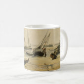 Mug Plage d'Edouard Manet |, marée basse (Devant droit)