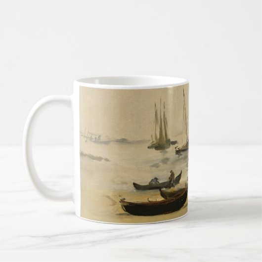 Mug Plage d'Edouard Manet |, marée basse (Gauche)