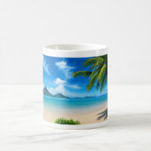 Mug Plage des Caraïbes Mon endroit heureux (Centre)