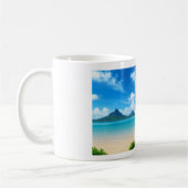 Mug Plage des Caraïbes Mon endroit heureux (Gauche)