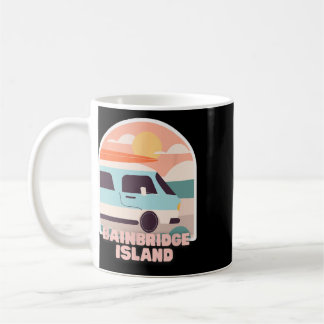 Mug Plage d'Inbridge Island Rétro Couleurs Pastel Sole