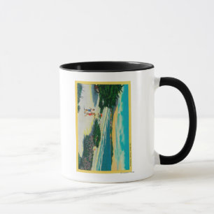 Mug Plage d'océan chez Carmel, CACarmel, CA