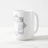 Mug Plage du chien Scottie (Devant droit)
