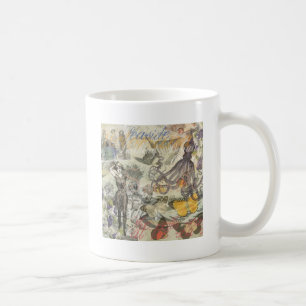 Mug Plage du poulpe Antique Steampunk côtier