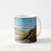 Mug Plage Dunes de sable Peinture Océanique (Devant droit)