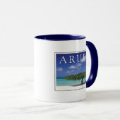 Mug Plage Eagle | Caraïbes, Aruba (Devant droit)