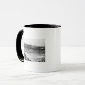 Mug Plage en bord de mer, Oregon Photographie (Devant gauche)