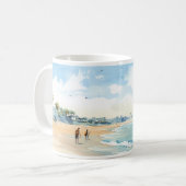 Mug Plage et mer (Devant gauche)