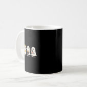 Mug Plage Ghost Vacances été Halloween Bbq Ice (Devant gauche)