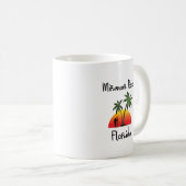 Mug Plage la Floride de Miramar (Devant droit)