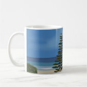 Mug Plage Mer Pin Arbre Nature (Gauche)