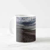 Mug Plage nuageuse de la mer du Nord (Devant gauche)