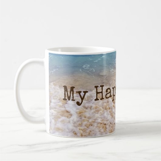 Mug Plage Océan Turquoise (Gauche)