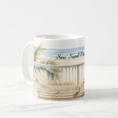 Mug Plage Ocean View Serenité (Devant gauche)