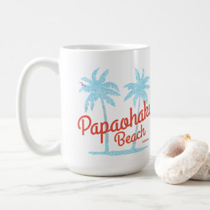 Mug Plage Papaohaku Molokai Hawaii Type Corail Ancien