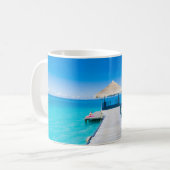 Mug Plage Paradise | Station tropicale, Maldives (Devant gauche)