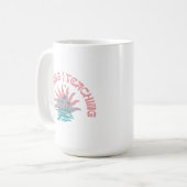 Mug Plage Pas Enseigner Drôle Enseignant Pause d'été (Devant gauche)
