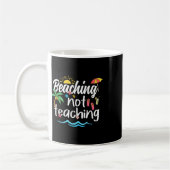 Mug Plage Pas Enseigner Vacances Été Pause Enseignants (Gauche)
