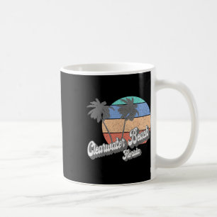 Mug Plage Rétro Clearwater Floride Fl Vintage Beach Su