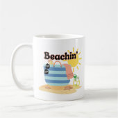 Mug Plage rigolote  (Gauche)