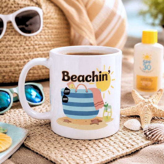Mug Plage rigolote 