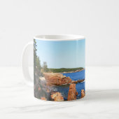 Mug Plage rocheuse d'Acadia près de Thunder Hole (Devant gauche)